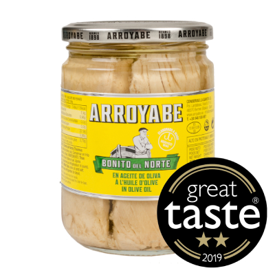 White Tuna fillets in olive oil 450 glass jar